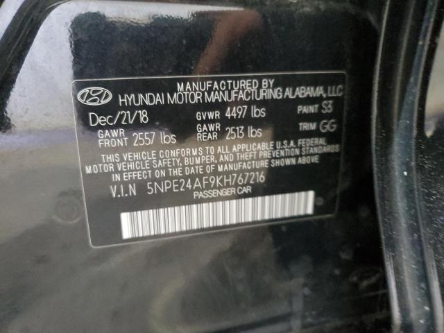 Photo 11 VIN: 5NPE24AF9KH767216 - HYUNDAI SONATA 