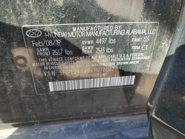 Photo 11 VIN: 5NPE24AF9KH776062 - HYUNDAI SONATA SE 