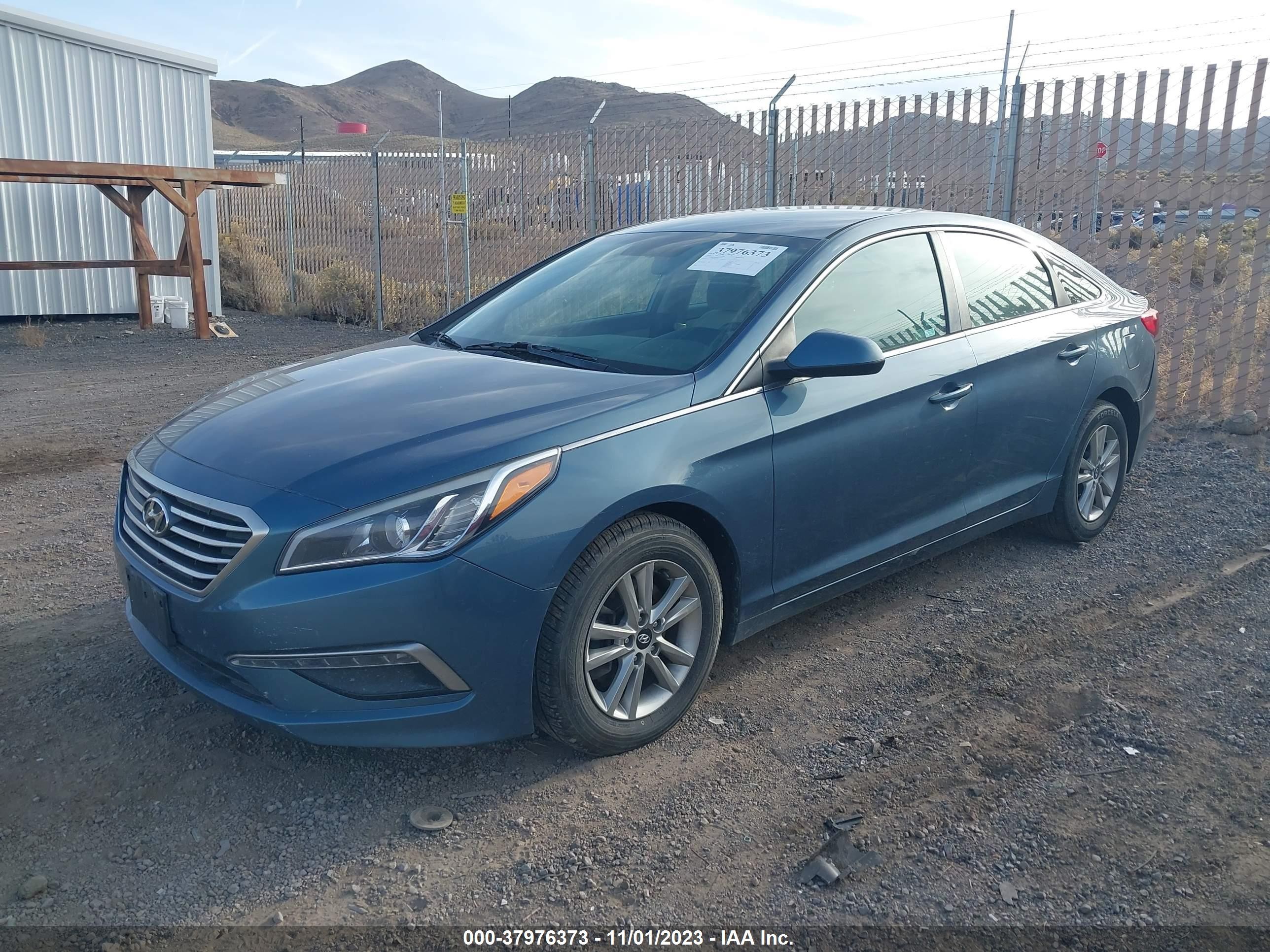 Photo 1 VIN: 5NPE24AFBFH122724 - HYUNDAI SONATA 