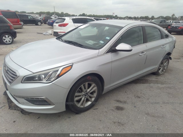 Photo 1 VIN: 5NPE24AFXFH004837 - HYUNDAI SONATA 