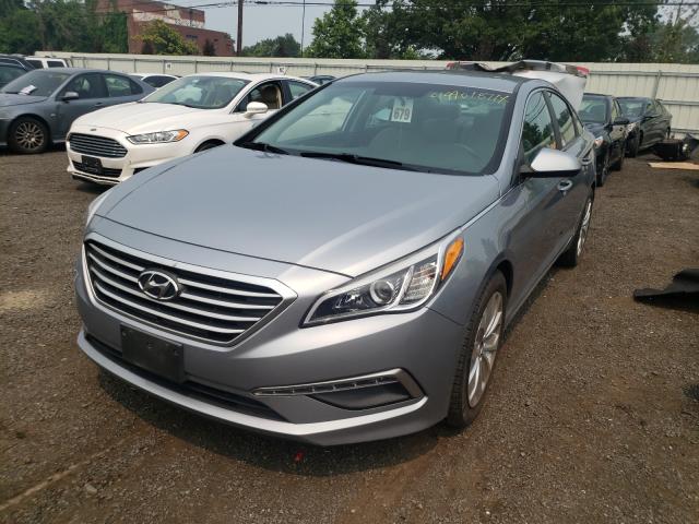 Photo 1 VIN: 5NPE24AFXFH009262 - HYUNDAI SONATA SE 