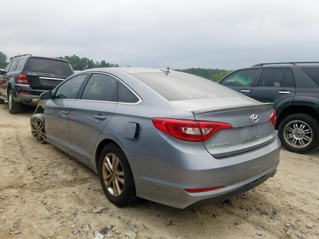 Photo 2 VIN: 5NPE24AFXFH009276 - HYUNDAI SONATA SE 