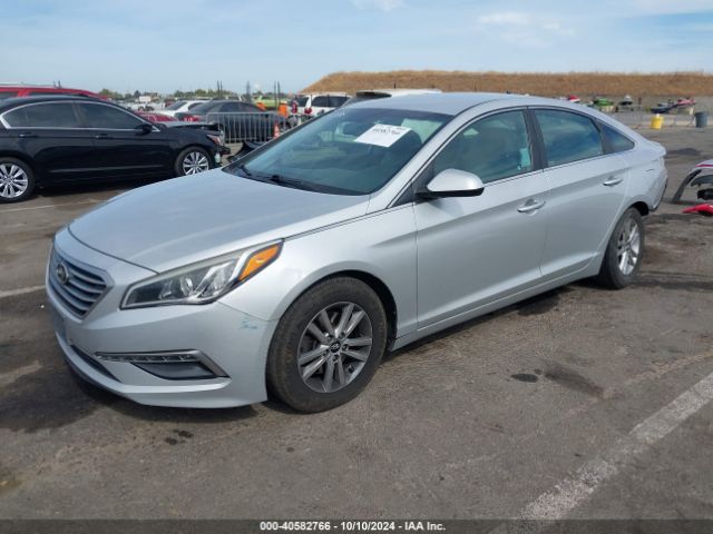 Photo 1 VIN: 5NPE24AFXFH009875 - HYUNDAI SONATA 