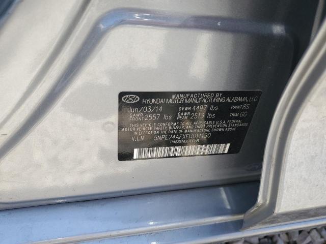 Photo 11 VIN: 5NPE24AFXFH011190 - HYUNDAI SONATA 