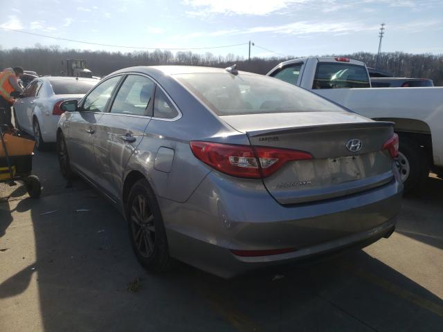 Photo 2 VIN: 5NPE24AFXFH016826 - HYUNDAI SONATA SE 