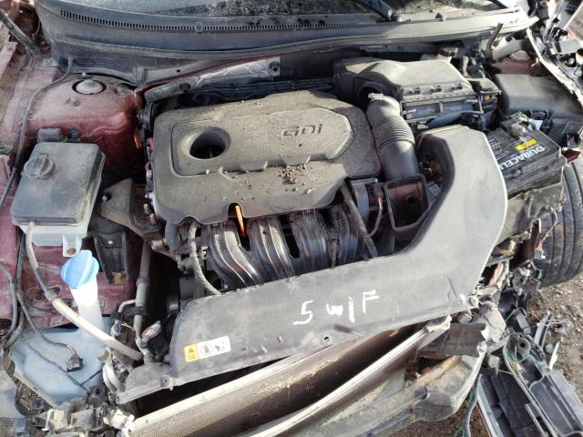 Photo 10 VIN: 5NPE24AFXFH025445 - HYUNDAI SONATA SE 