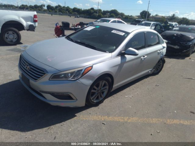 Photo 1 VIN: 5NPE24AFXFH026272 - HYUNDAI SONATA 