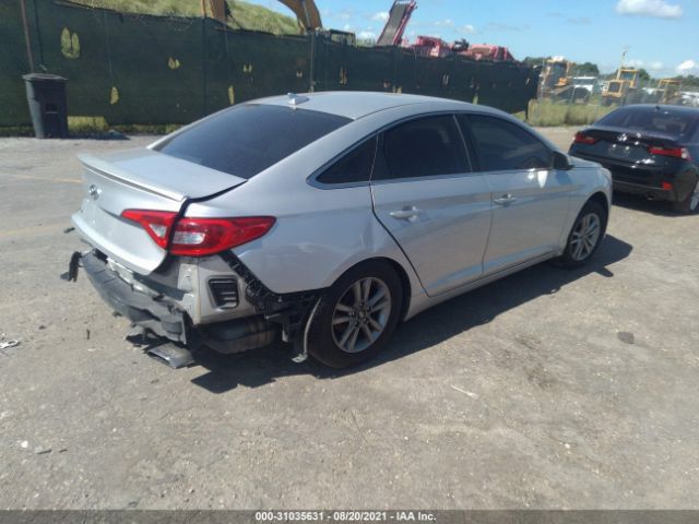 Photo 3 VIN: 5NPE24AFXFH026272 - HYUNDAI SONATA 