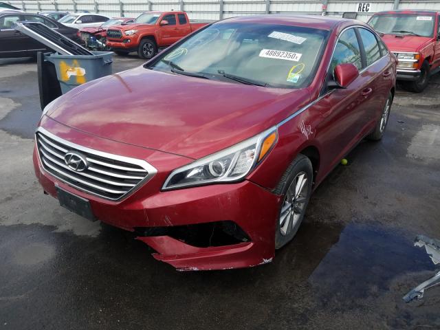 Photo 1 VIN: 5NPE24AFXFH050734 - HYUNDAI SONATA SE 