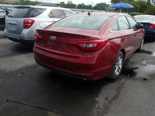 Photo 3 VIN: 5NPE24AFXFH050734 - HYUNDAI SONATA SE 