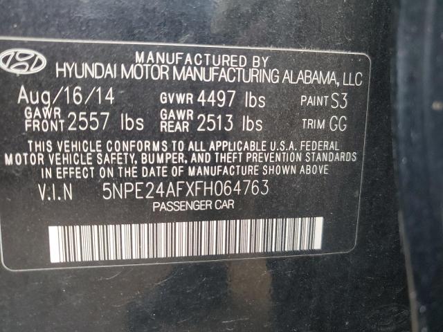 Photo 11 VIN: 5NPE24AFXFH064763 - HYUNDAI SONATA SE 