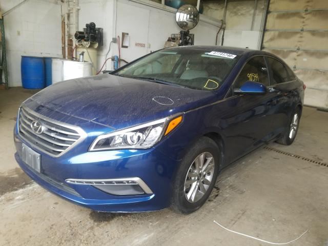 Photo 1 VIN: 5NPE24AFXFH078100 - HYUNDAI SONATA SE 