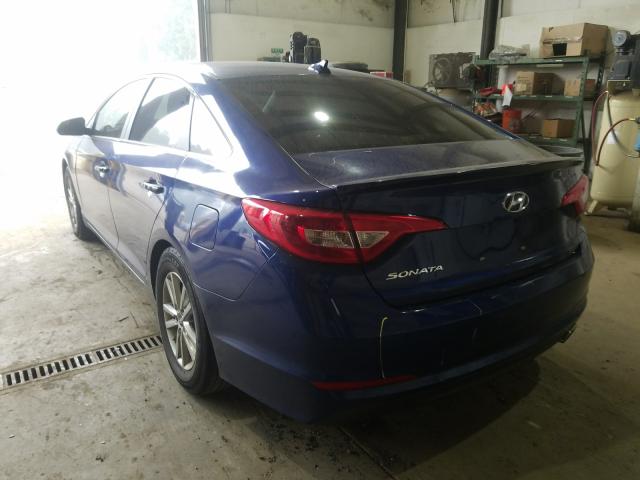 Photo 2 VIN: 5NPE24AFXFH078100 - HYUNDAI SONATA SE 