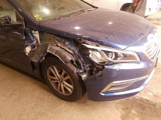 Photo 8 VIN: 5NPE24AFXFH078100 - HYUNDAI SONATA SE 