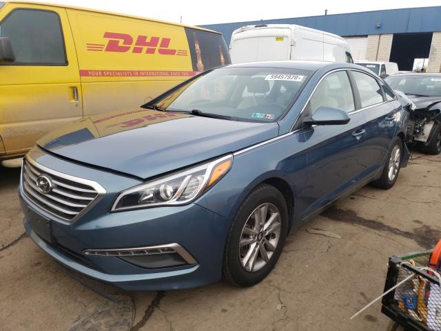 Photo 1 VIN: 5NPE24AFXFH108910 - HYUNDAI SONATA SE 