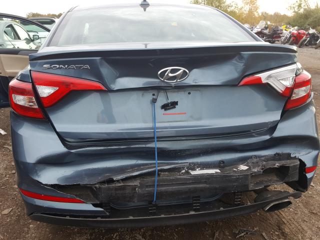 Photo 8 VIN: 5NPE24AFXFH134830 - HYUNDAI SONATA SE 