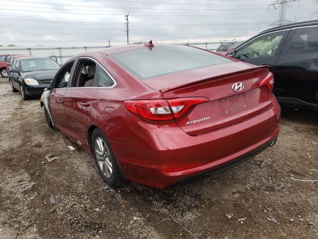 Photo 2 VIN: 5NPE24AFXFH139056 - HYUNDAI SONATA SE 