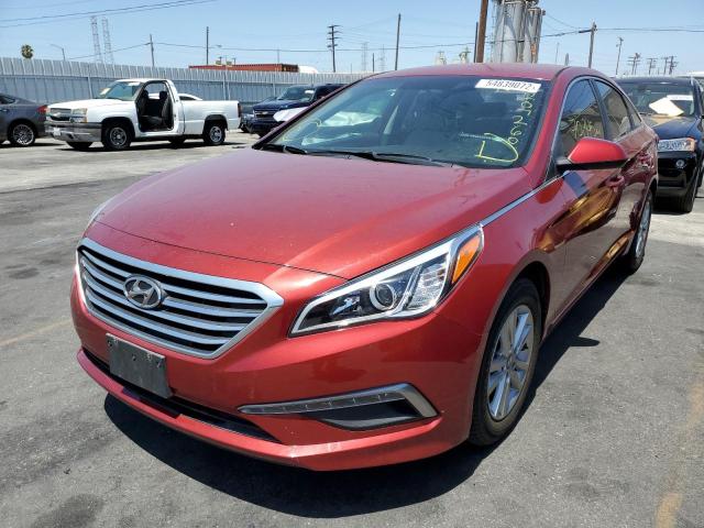 Photo 1 VIN: 5NPE24AFXFH139106 - HYUNDAI SONATA SE 