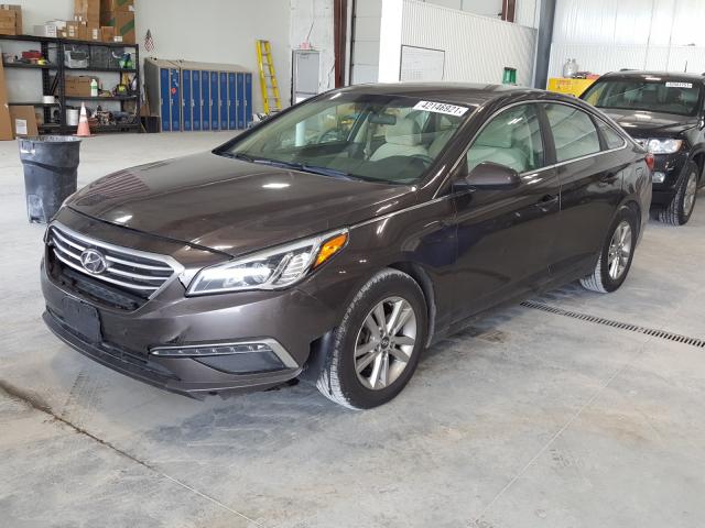 Photo 1 VIN: 5NPE24AFXFH140532 - HYUNDAI SONATA SE 