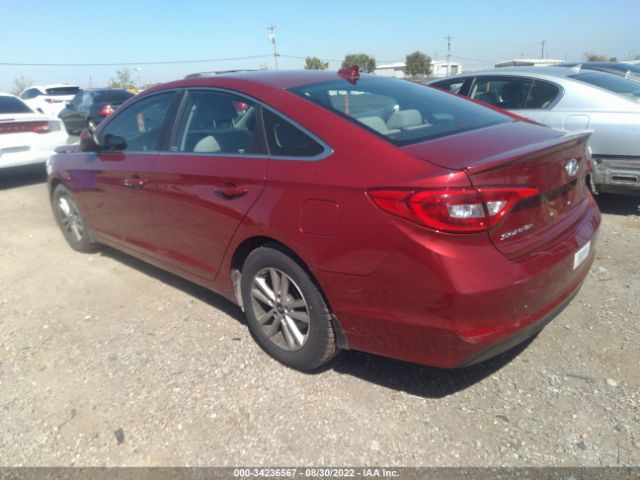 Photo 2 VIN: 5NPE24AFXFH153524 - HYUNDAI SONATA 