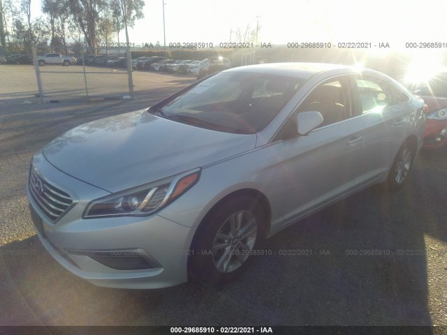 Photo 1 VIN: 5NPE24AFXFH165253 - HYUNDAI SONATA 