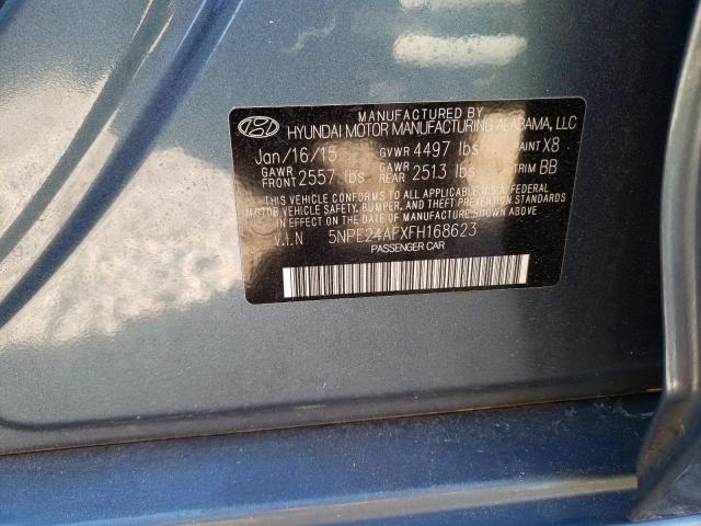 Photo 11 VIN: 5NPE24AFXFH168623 - HYUNDAI SONATA SE 