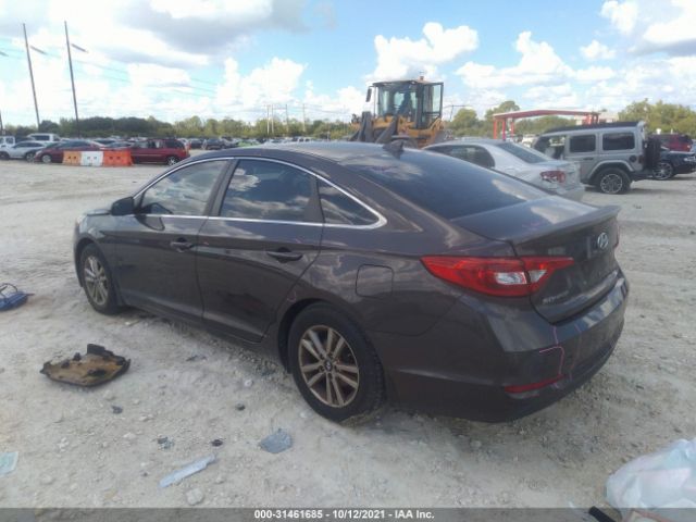 Photo 2 VIN: 5NPE24AFXFH184594 - HYUNDAI SONATA 