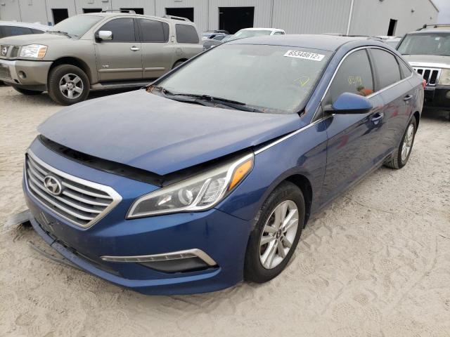 Photo 1 VIN: 5NPE24AFXFH186362 - HYUNDAI SONATA SE 