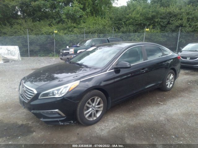 Photo 1 VIN: 5NPE24AFXFH205377 - HYUNDAI SONATA 