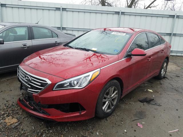 Photo 1 VIN: 5NPE24AFXFH207288 - HYUNDAI SONATA SE 