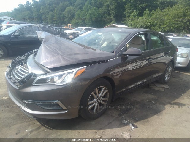 Photo 1 VIN: 5NPE24AFXFH208960 - HYUNDAI SONATA 