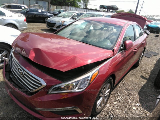 Photo 1 VIN: 5NPE24AFXFH209820 - HYUNDAI SONATA 