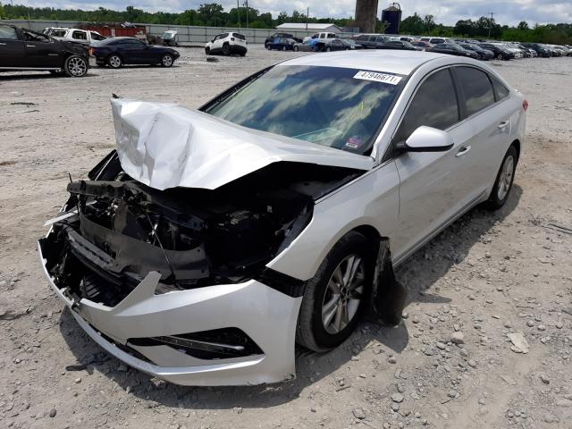 Photo 1 VIN: 5NPE24AFXFH209879 - HYUNDAI SONATA SE 