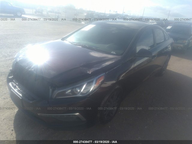 Photo 1 VIN: 5NPE24AFXFH210921 - HYUNDAI SONATA 