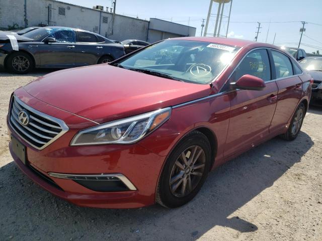 Photo 1 VIN: 5NPE24AFXFH225368 - HYUNDAI SONATA SE 