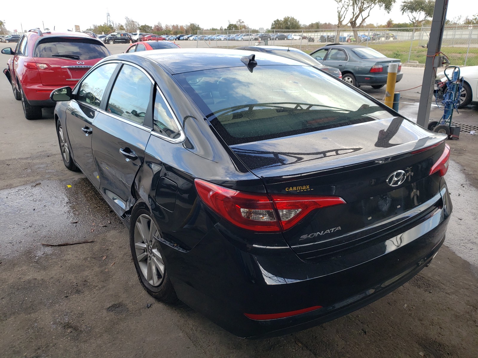 Photo 2 VIN: 5NPE24AFXFH226049 - HYUNDAI SONATA SE 