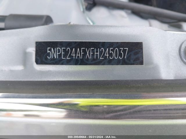 Photo 8 VIN: 5NPE24AFXFH245037 - HYUNDAI SONATA 