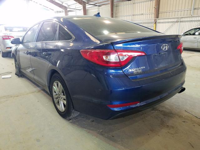 Photo 2 VIN: 5NPE24AFXGH266357 - HYUNDAI SONATA SE 