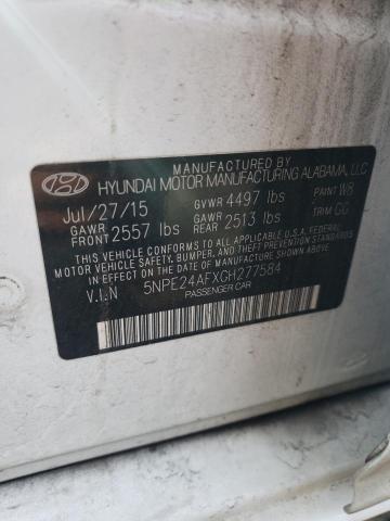 Photo 11 VIN: 5NPE24AFXGH277584 - HYUNDAI SONATA SE 