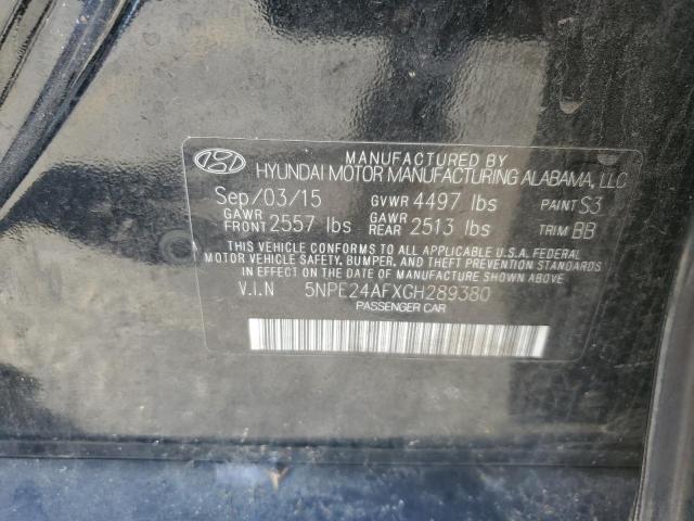 Photo 11 VIN: 5NPE24AFXGH289380 - HYUNDAI SONATA 