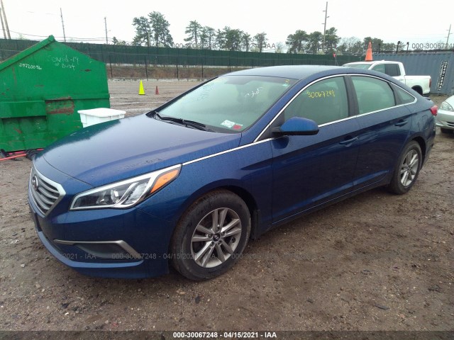 Photo 1 VIN: 5NPE24AFXGH296166 - HYUNDAI SONATA 