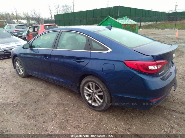 Photo 2 VIN: 5NPE24AFXGH296166 - HYUNDAI SONATA 