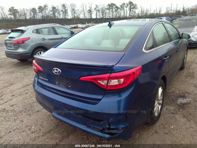 Photo 5 VIN: 5NPE24AFXGH296166 - HYUNDAI SONATA 