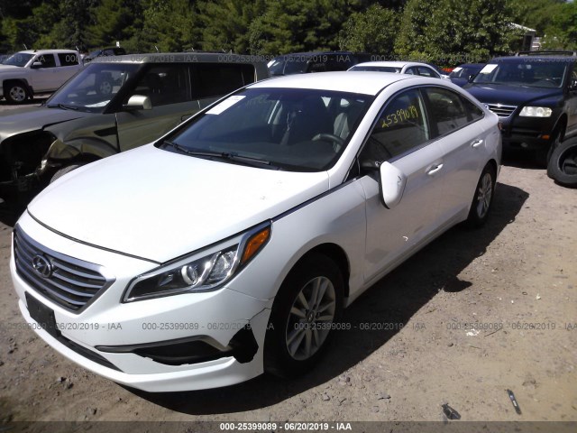 Photo 1 VIN: 5NPE24AFXGH298354 - HYUNDAI SONATA 