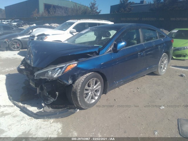 Photo 1 VIN: 5NPE24AFXGH302936 - HYUNDAI SONATA 