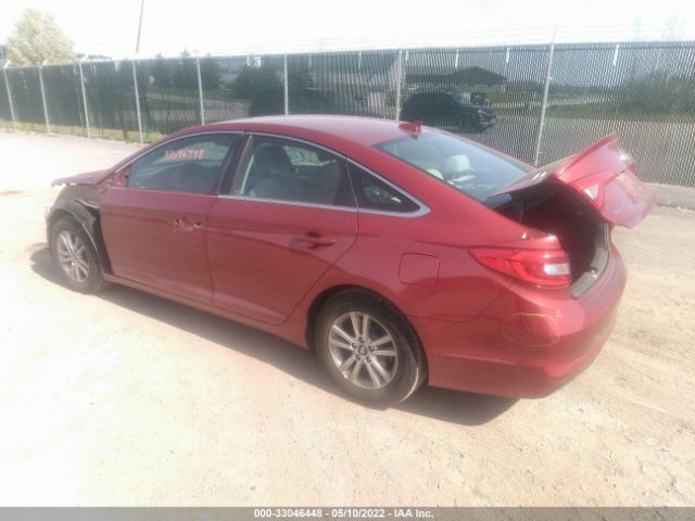 Photo 2 VIN: 5NPE24AFXGH304637 - HYUNDAI SONATA 