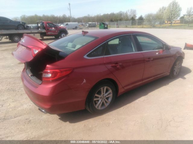 Photo 3 VIN: 5NPE24AFXGH304637 - HYUNDAI SONATA 