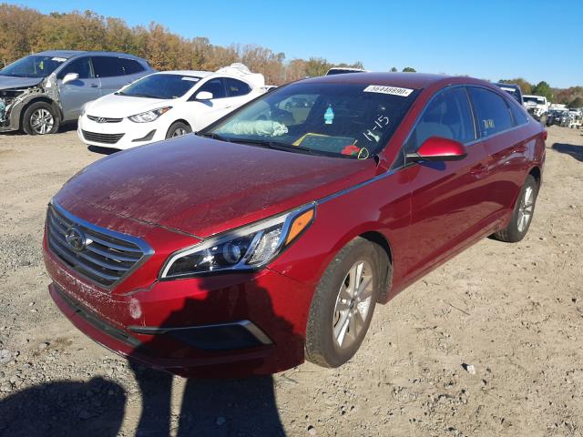 Photo 1 VIN: 5NPE24AFXGH305609 - HYUNDAI SONATA SE 