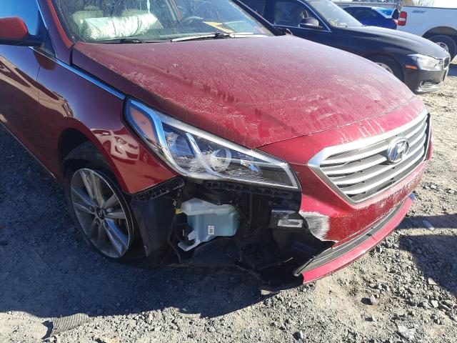 Photo 8 VIN: 5NPE24AFXGH305609 - HYUNDAI SONATA SE 