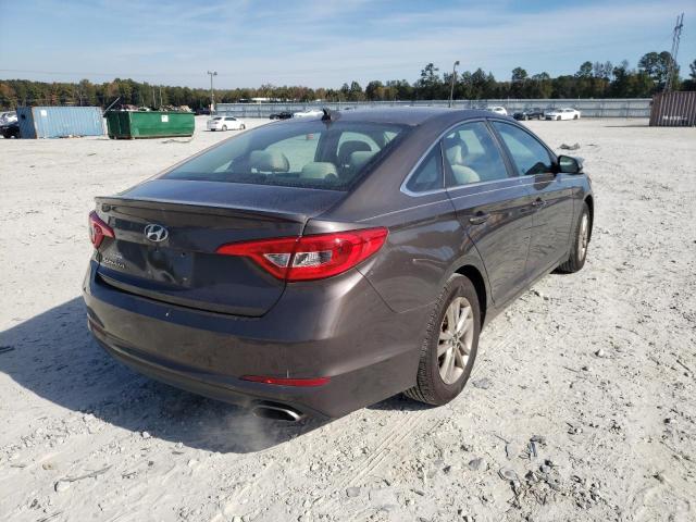 Photo 3 VIN: 5NPE24AFXGH310177 - HYUNDAI SONATA SE 